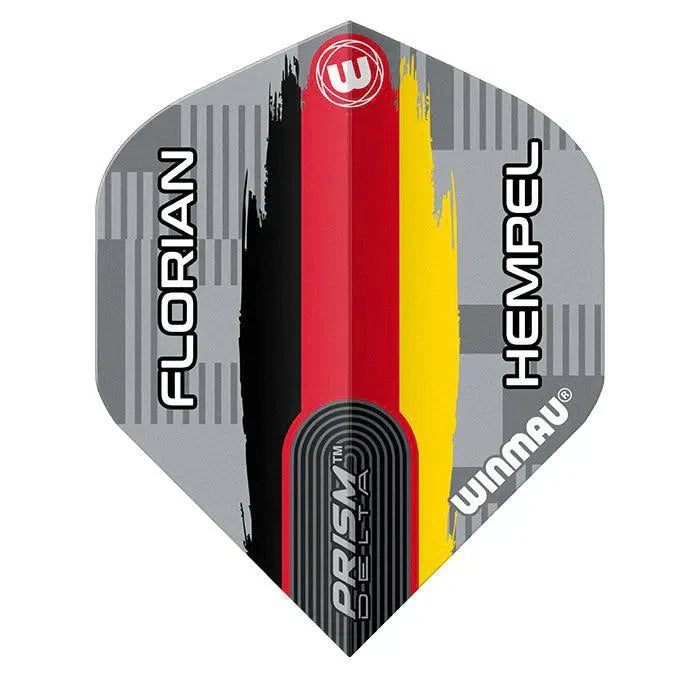 Winmau Prism Delta Florian Hempel Grey Flag Standard Flights - view 2