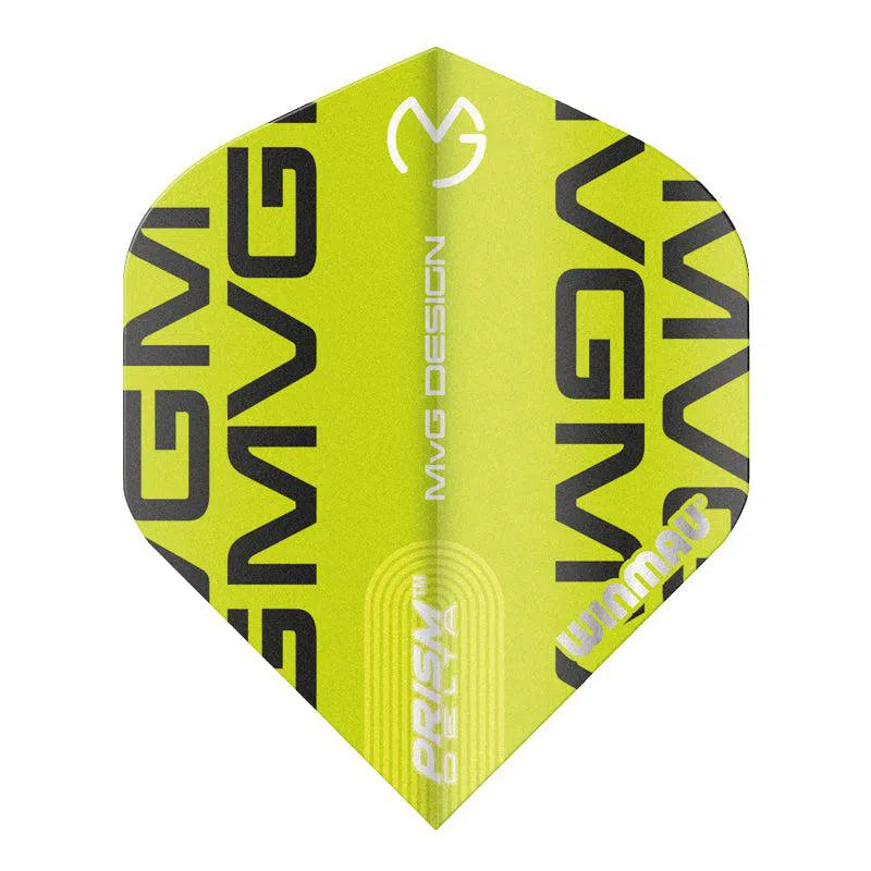 Winmau Prism Delta MvG Extra Thick Extra Standard Green Flights - view 2