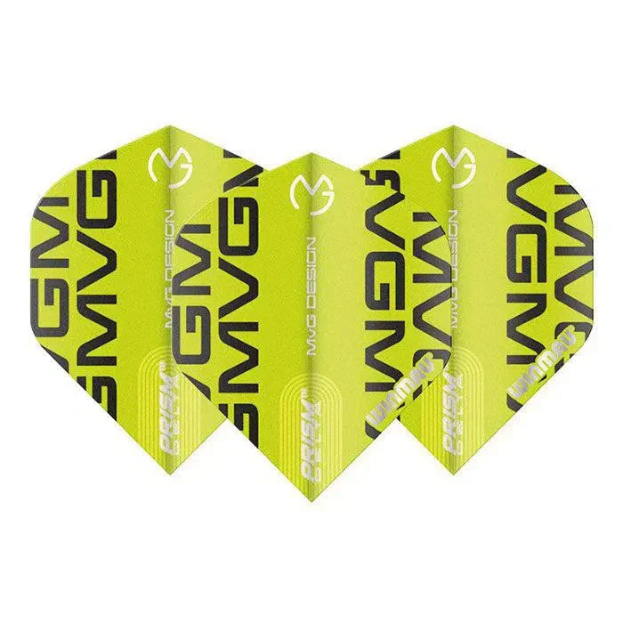 Winmau Prism Delta MvG Extra Thick Extra Standard Green Flights