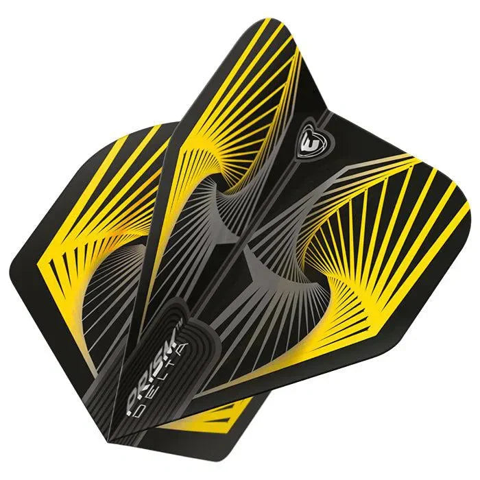 Winmau Prism Delta Spiral Extra Thick Flights - Grey - view 3