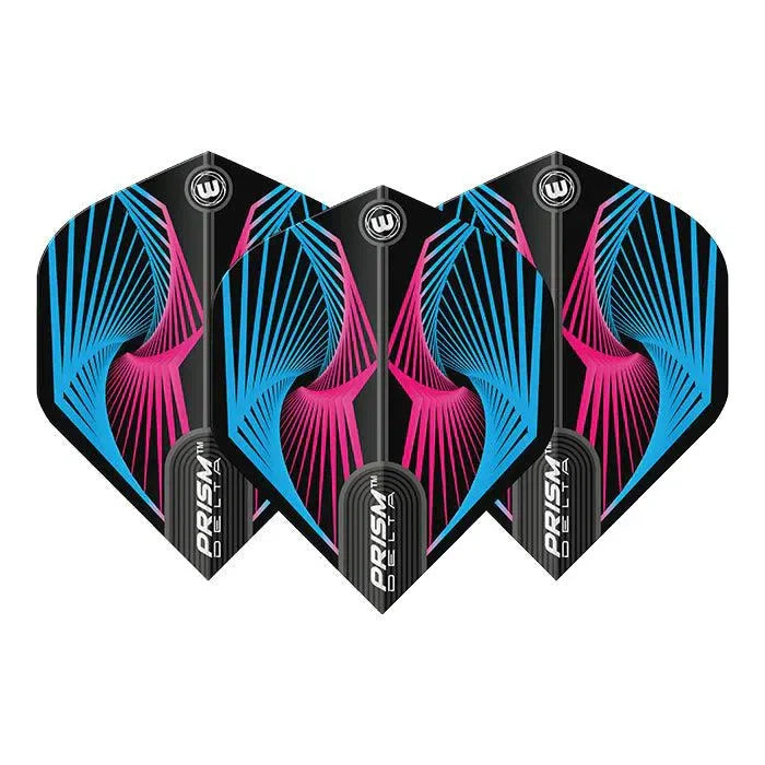 Winmau Prism Delta Spiral Extra Thick Flights - Blue