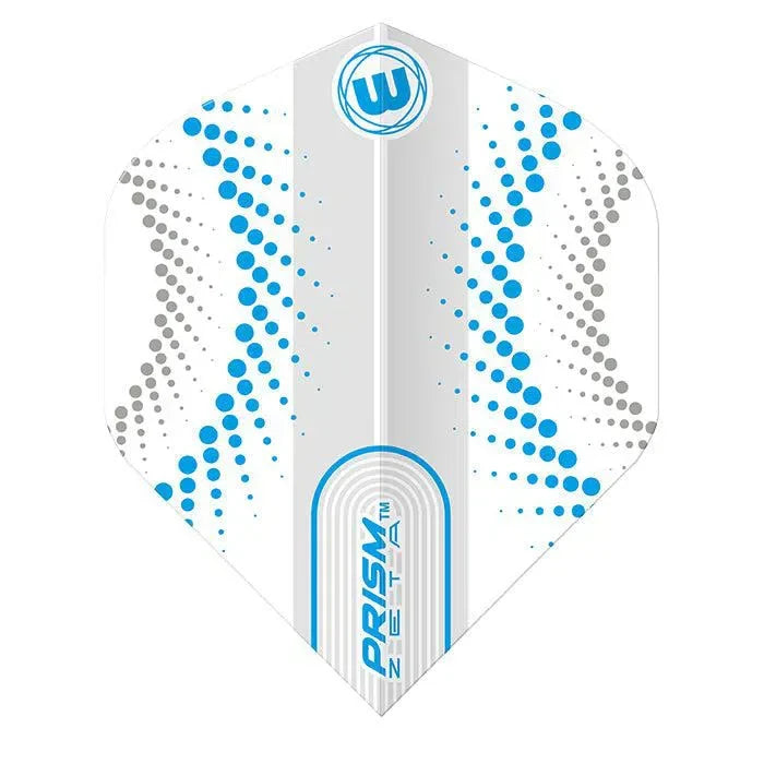 Winmau Prism Zeta Circles Extra Thick Flights - Blue - view 2