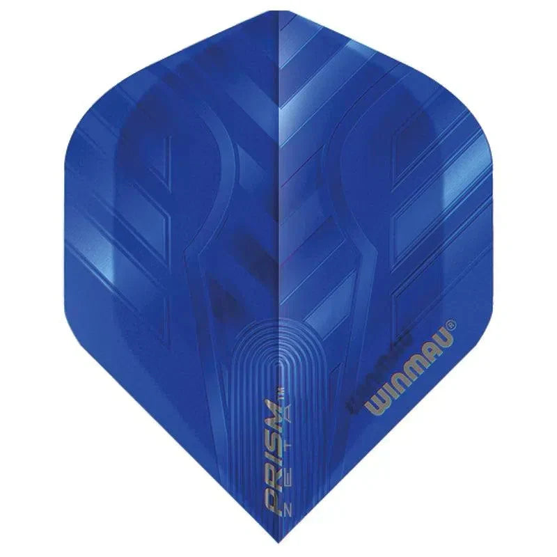Winmau Prism Zeta Extra Thick Standard Blue Flights - view 2