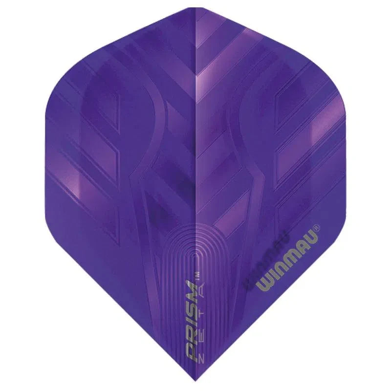 Winmau Prism Zeta Extra Thick Standard Purple Flights - view 2