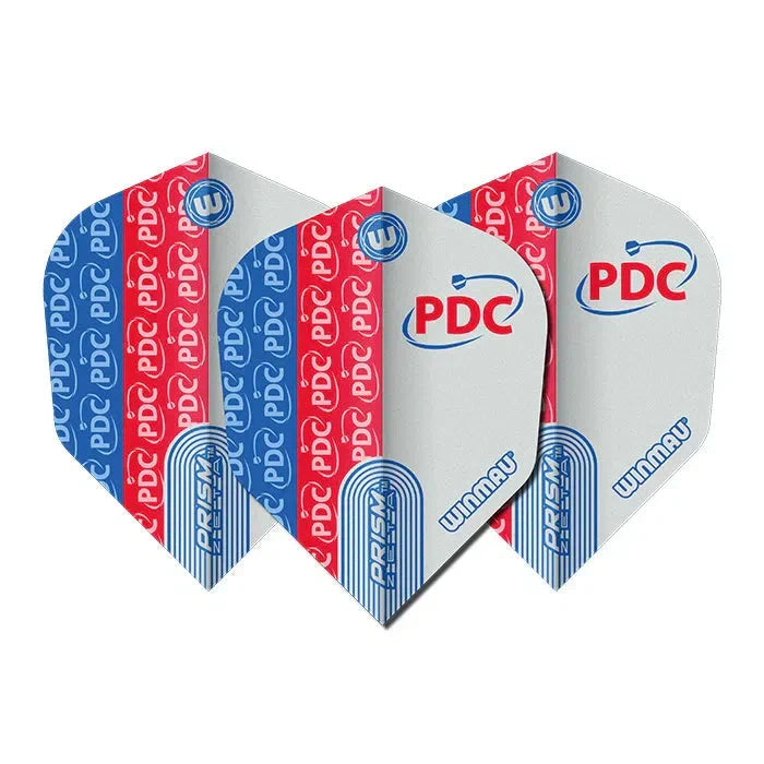 Winmau Prism Zeta PDC V6 Dart Flights - Blue