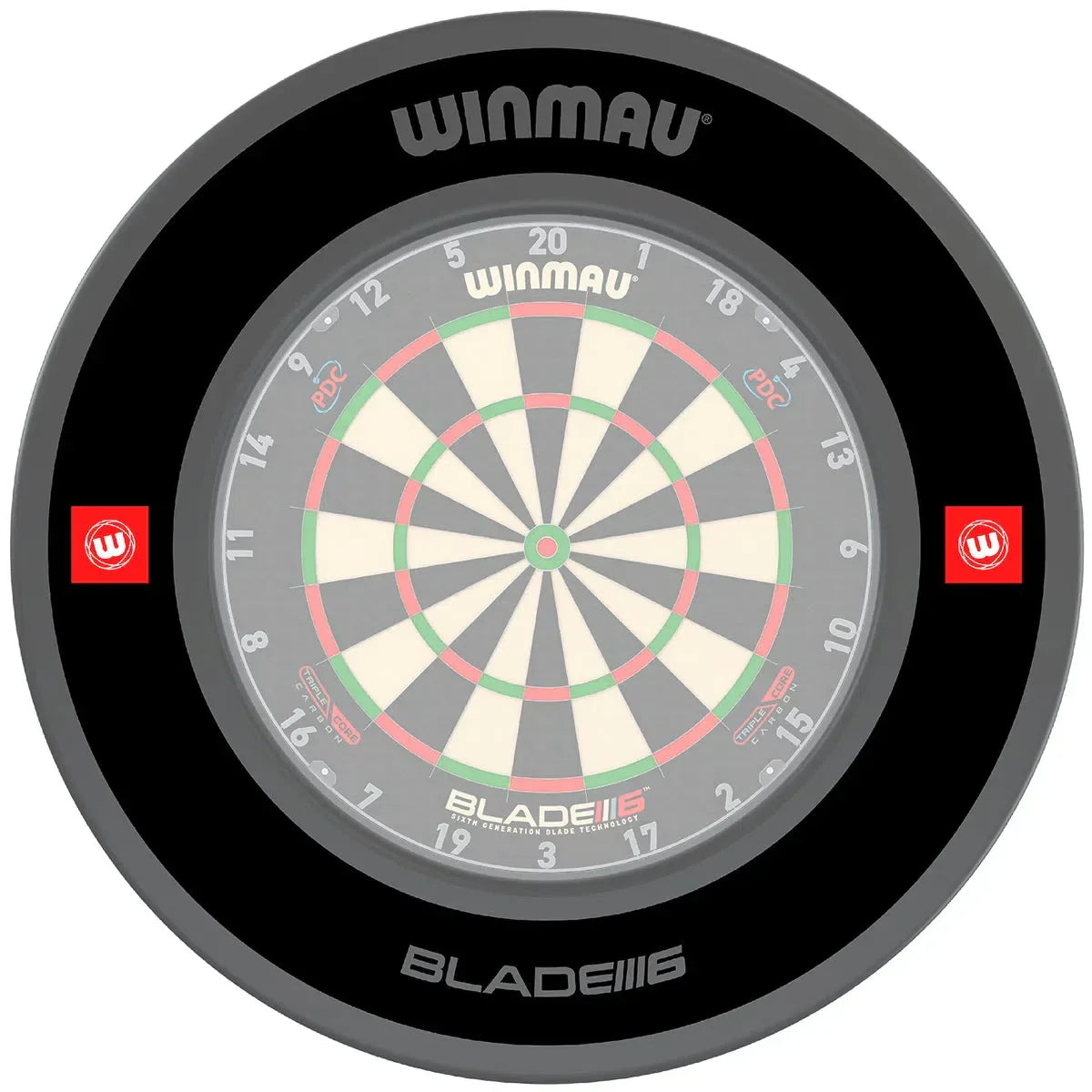 Winmau Pro-Line 1.0 Black Dartboard Surround - view 3
