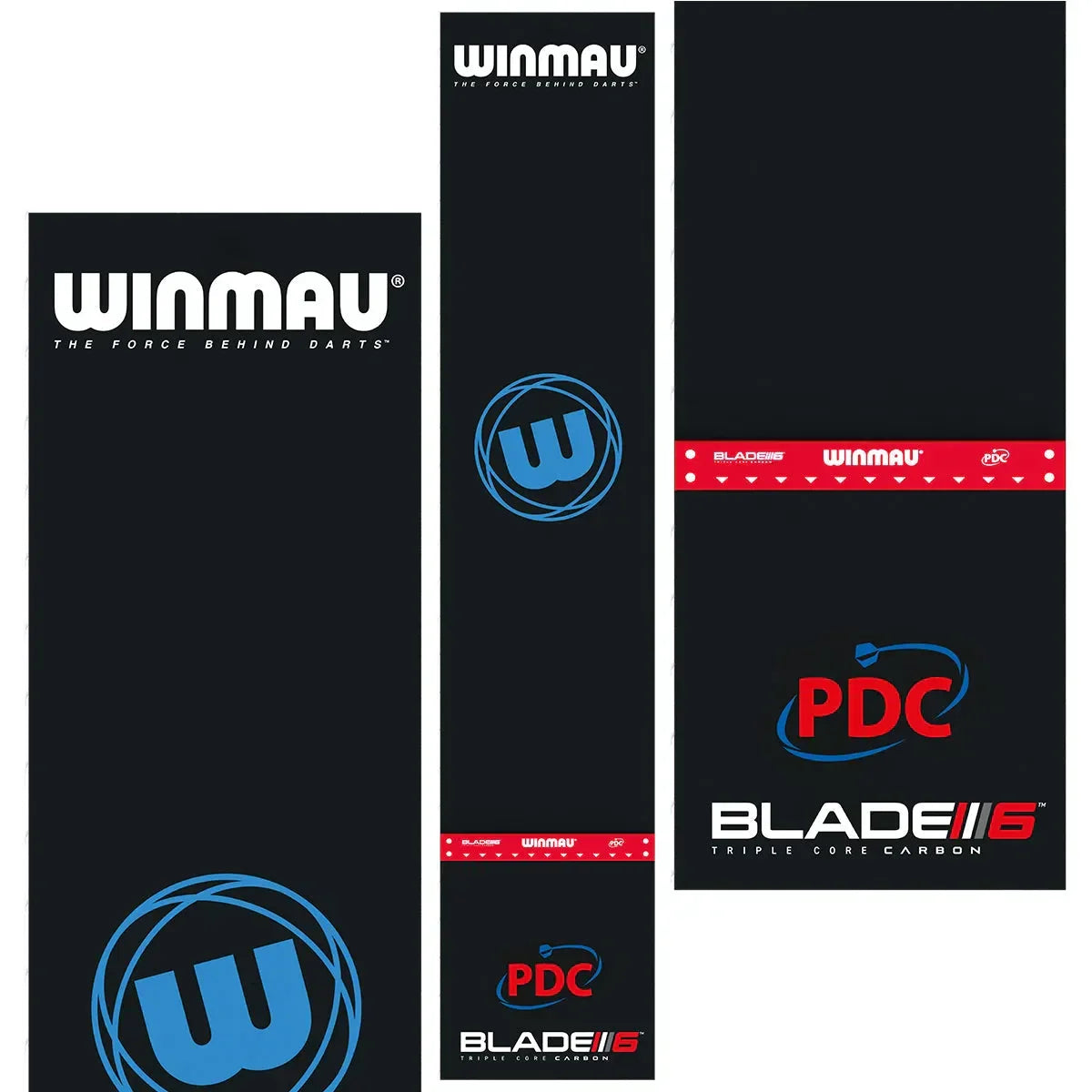 Winmau Pro Zone Precision PVC Dart Mat & Integrated Oche - view 2