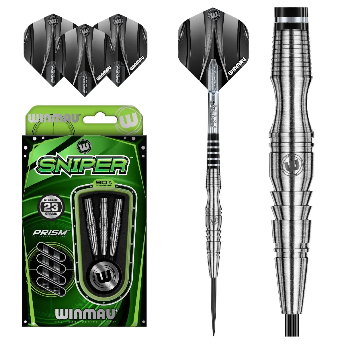 Winmau Sniper 90% Tungsten Steel Tip Darts - view 5