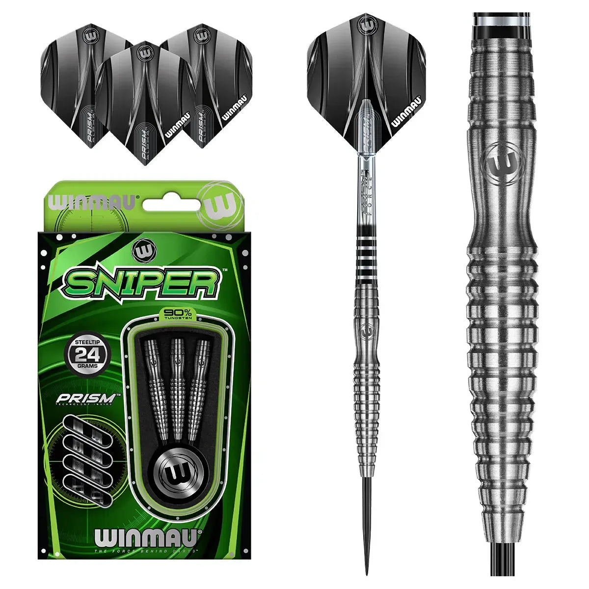 Winmau Sniper Style 2 90% Tungsten Steel Tip Darts