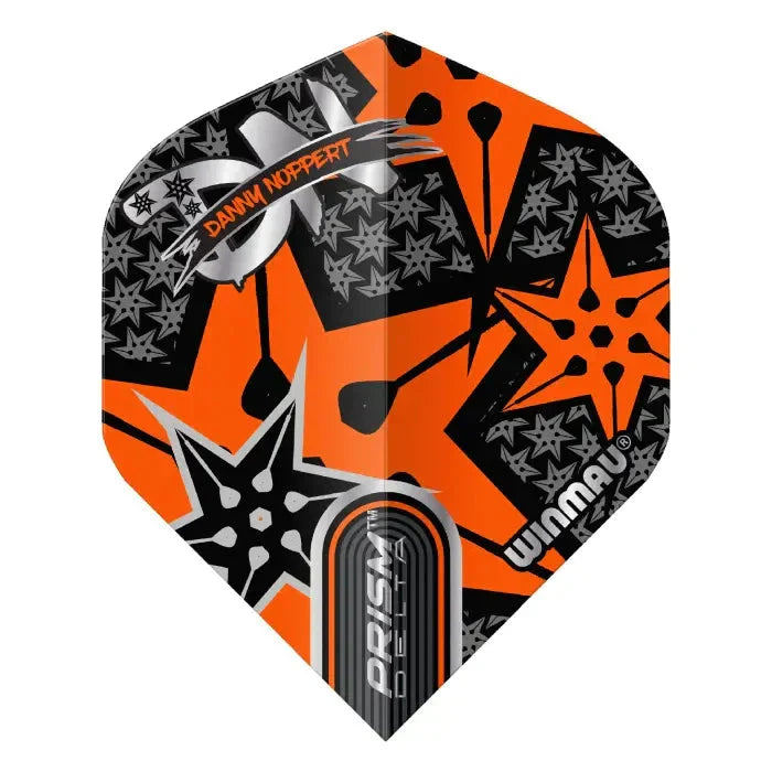 Winmau Specialist Players Danny Noppert Prism Alpha Standard Flights - Black - view 2