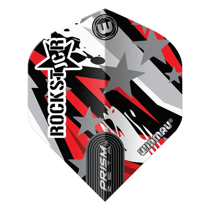Winmau Specialist Players Joe Cullen Prism Zeta Standard Flights - Red (6915-334) - view 2