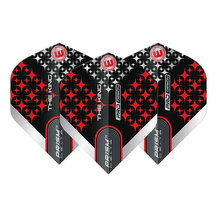 Winmau The King Regal Prism Delta Standard Flights