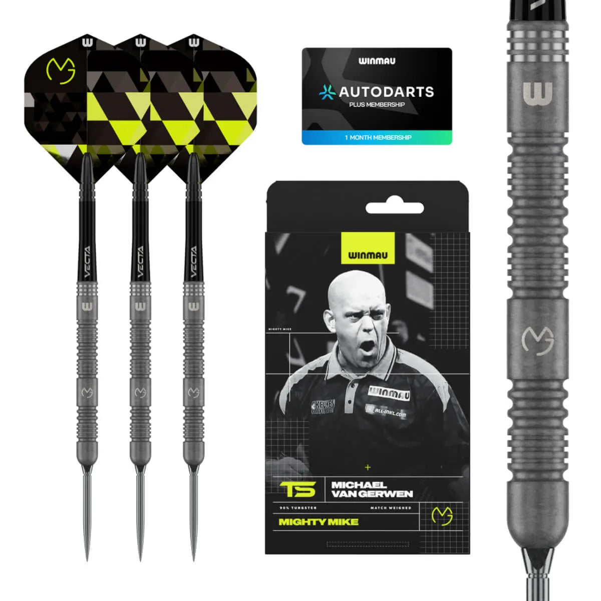 Winmau MvG TS SP 90% Tungsten Steel Tip Darts