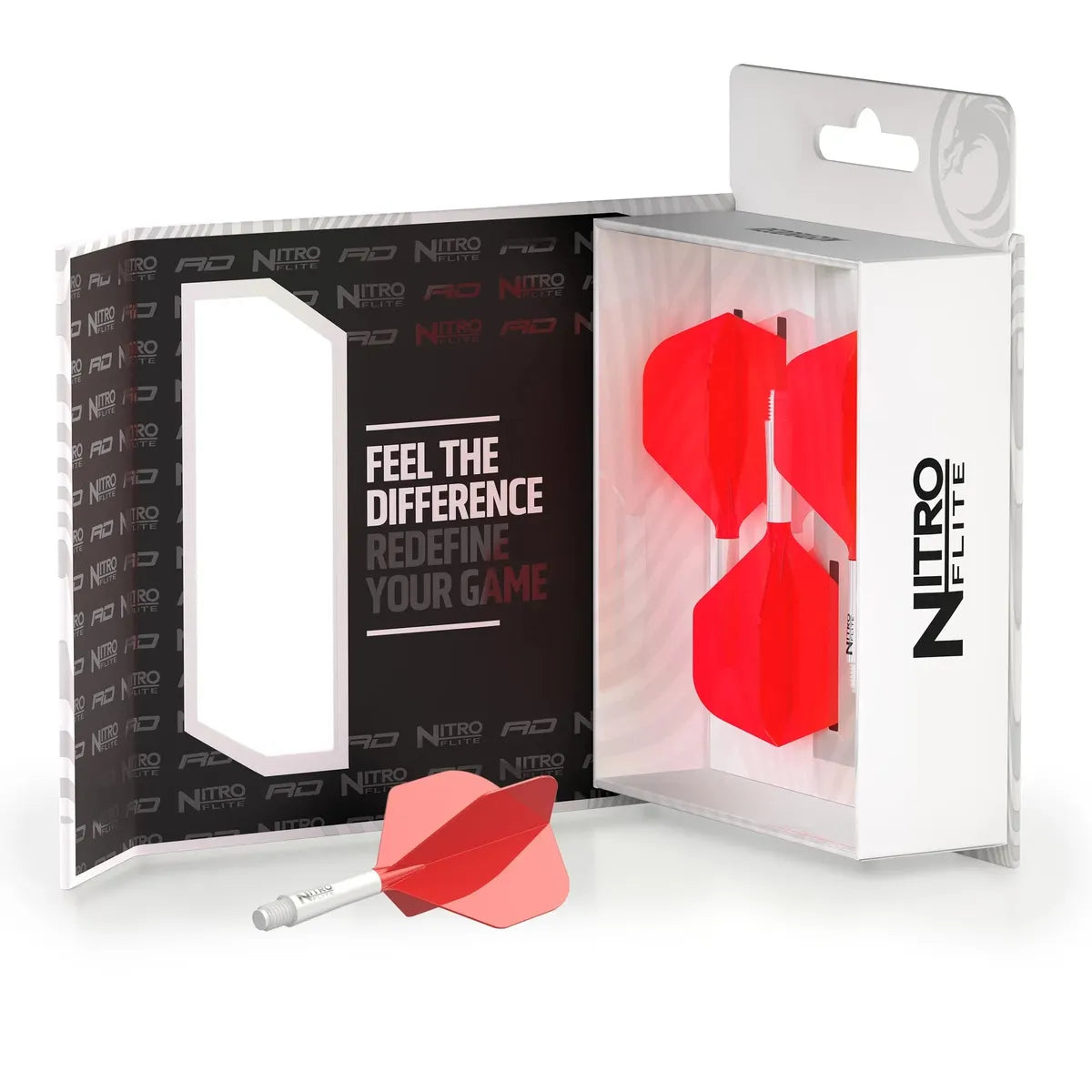 Red Dragon Nitro Flite Integrated Flight and Shaft - view 89