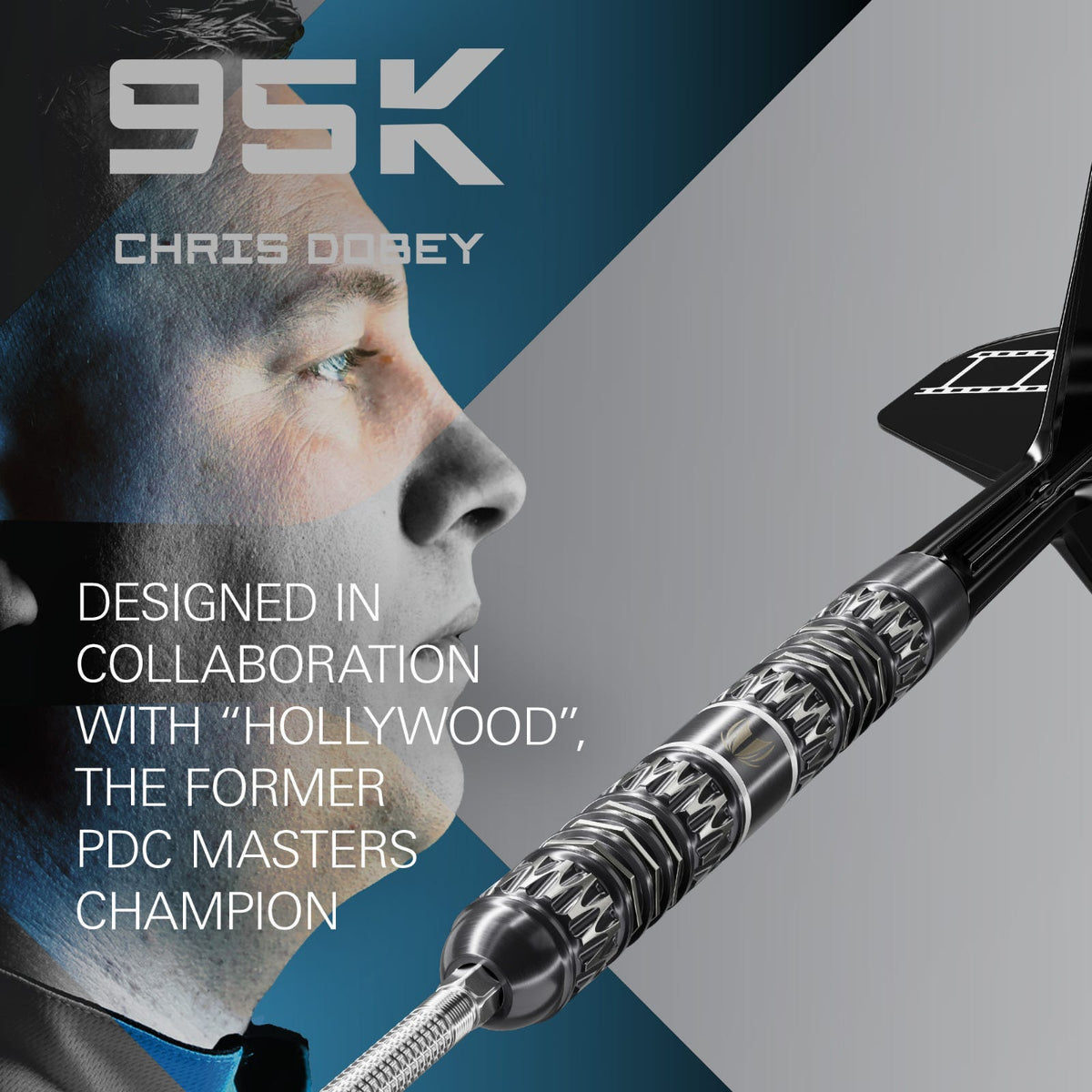Target Chris Dobey 95k Steel Tip Darts - 2