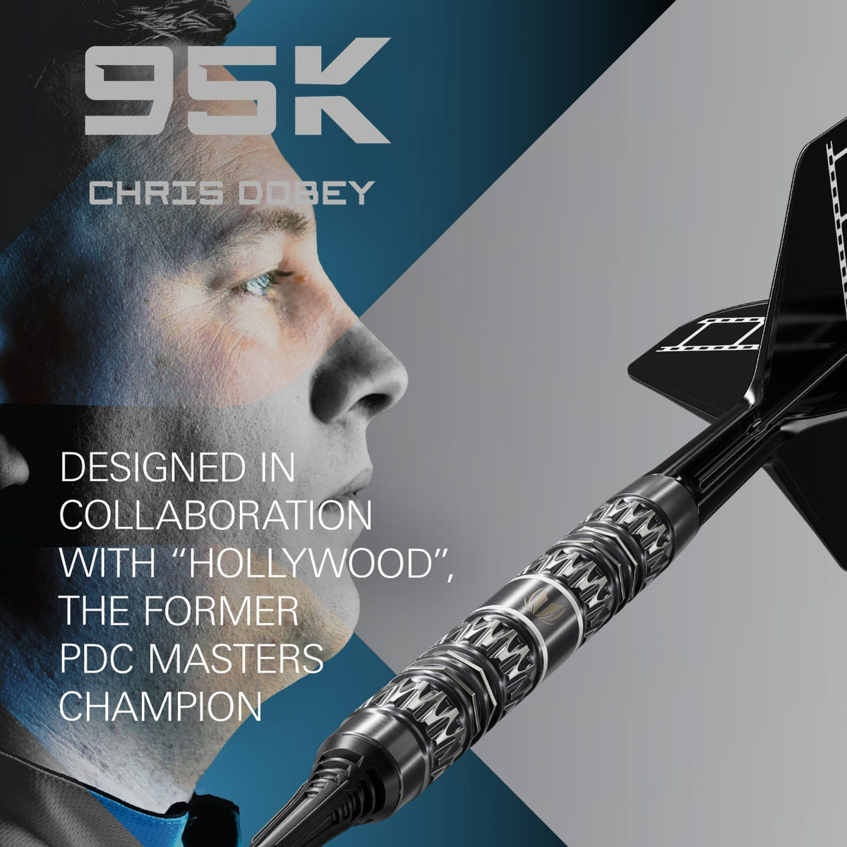 Target Chris Dobey 95k Soft Tip Darts - 2