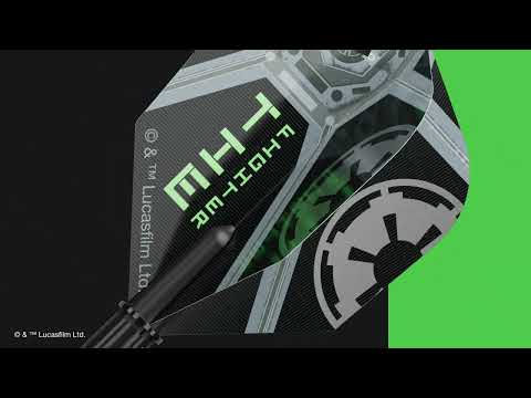 Target Star Wars Tie Fighter 90% Steel Tip Darts - 2