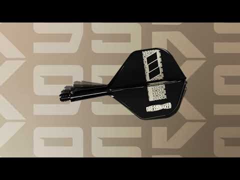 Target Dimitri Van Den Bergh 95k Steel Tip Darts - 2