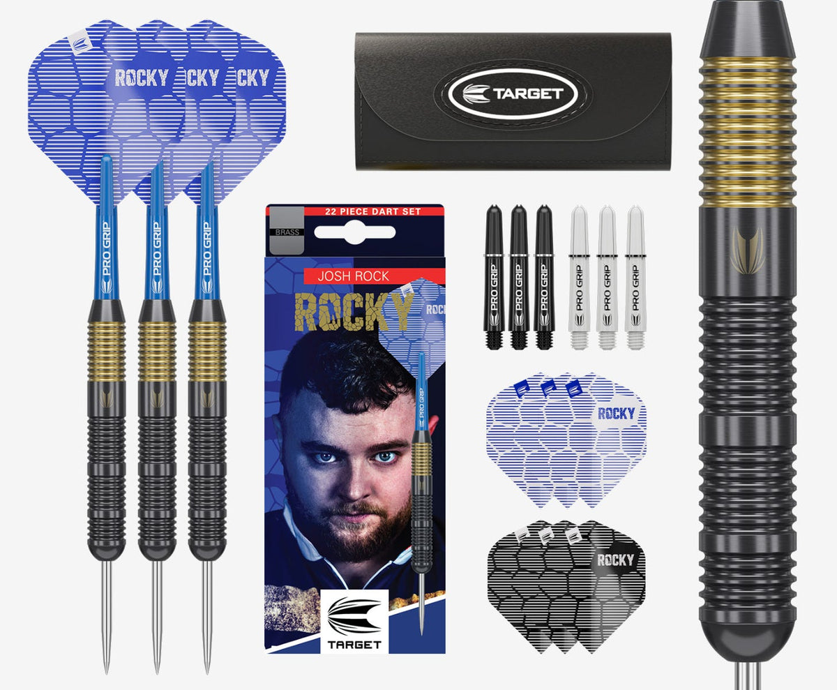 Target Josh Rock Brass Steel Tip Darts