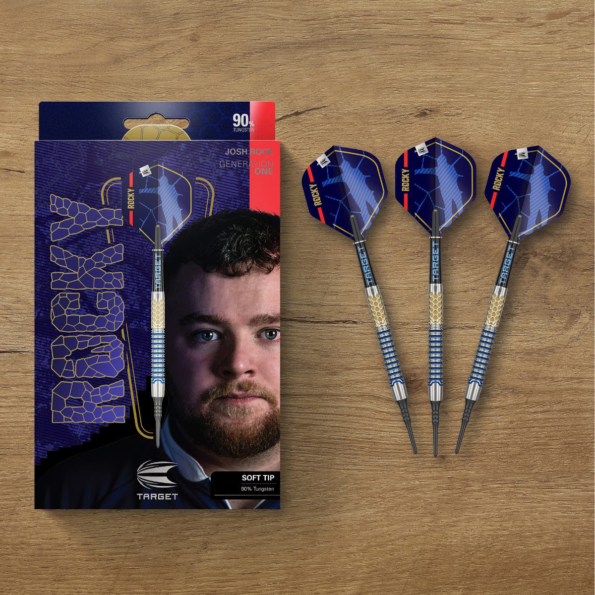 Target Josh Rock G1 Soft Tip Darts - 6