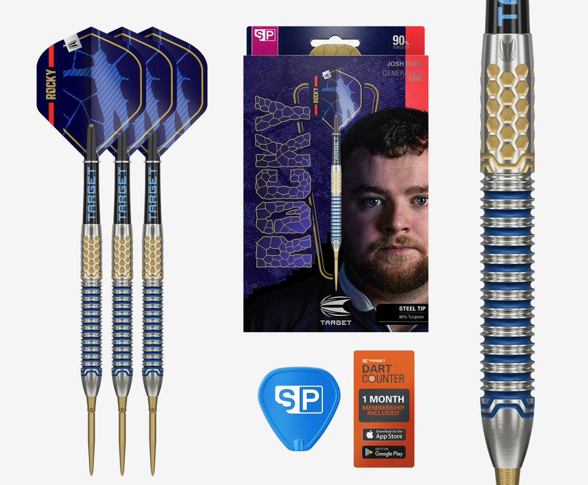 Target Josh Rock G1 Steel Tip Darts