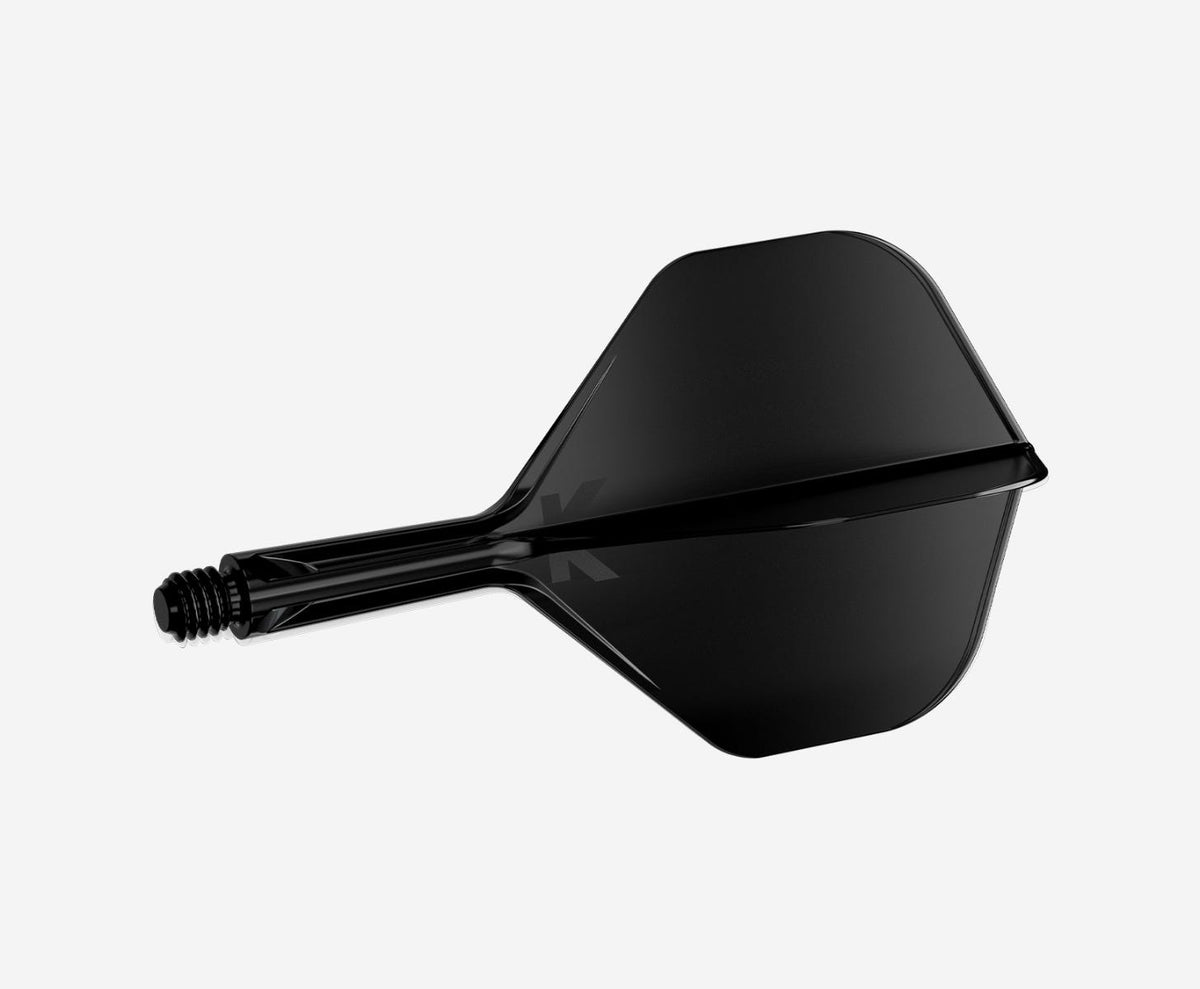 Target K-Flex Std/No.2 Medium Black Flights - 2