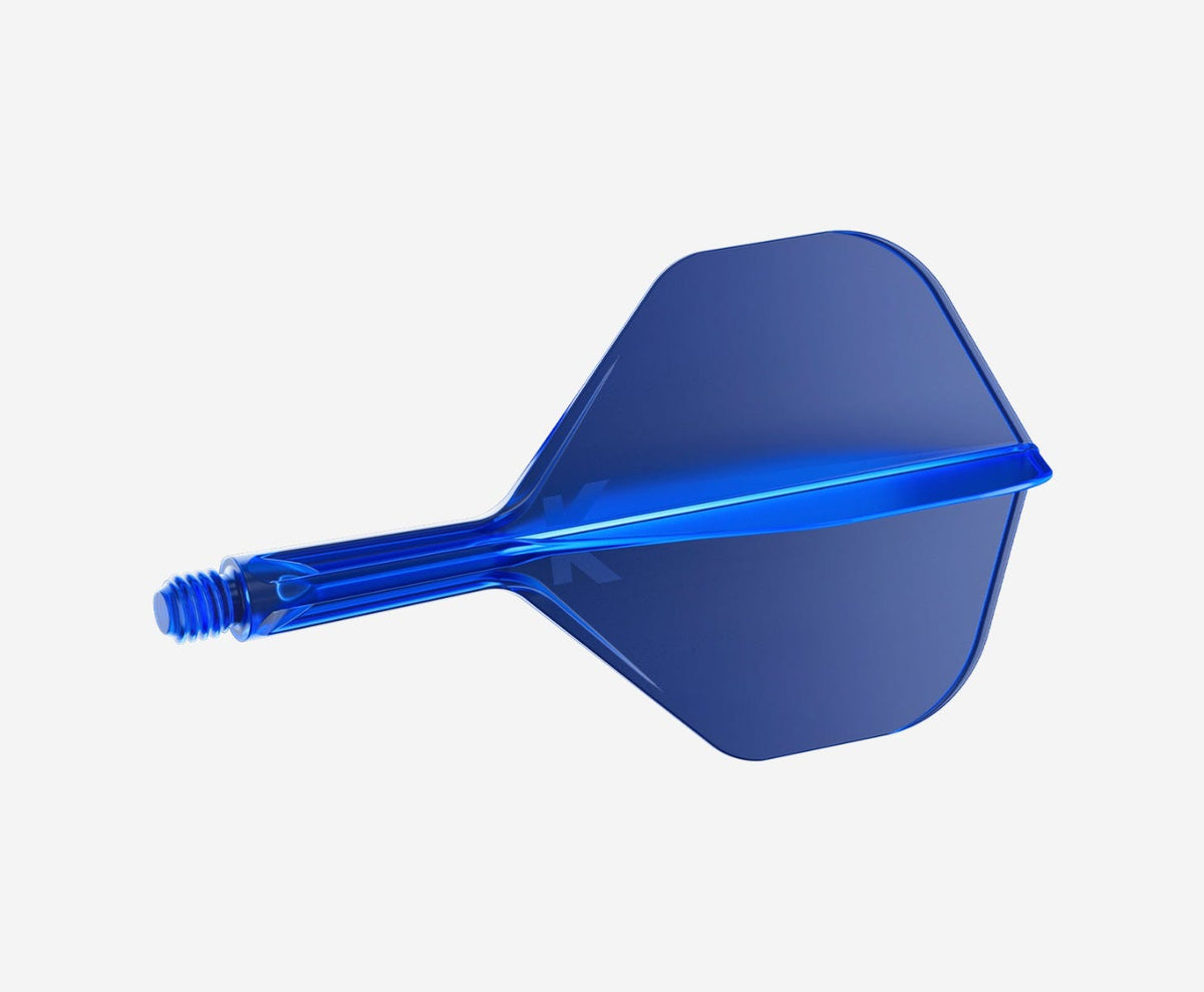 Target K-Flex Std/No.2 Intermediate Blue Flights - 2