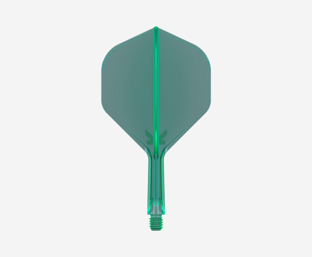 Target K-Flex Std/No.2 Medium Green Flights - 3