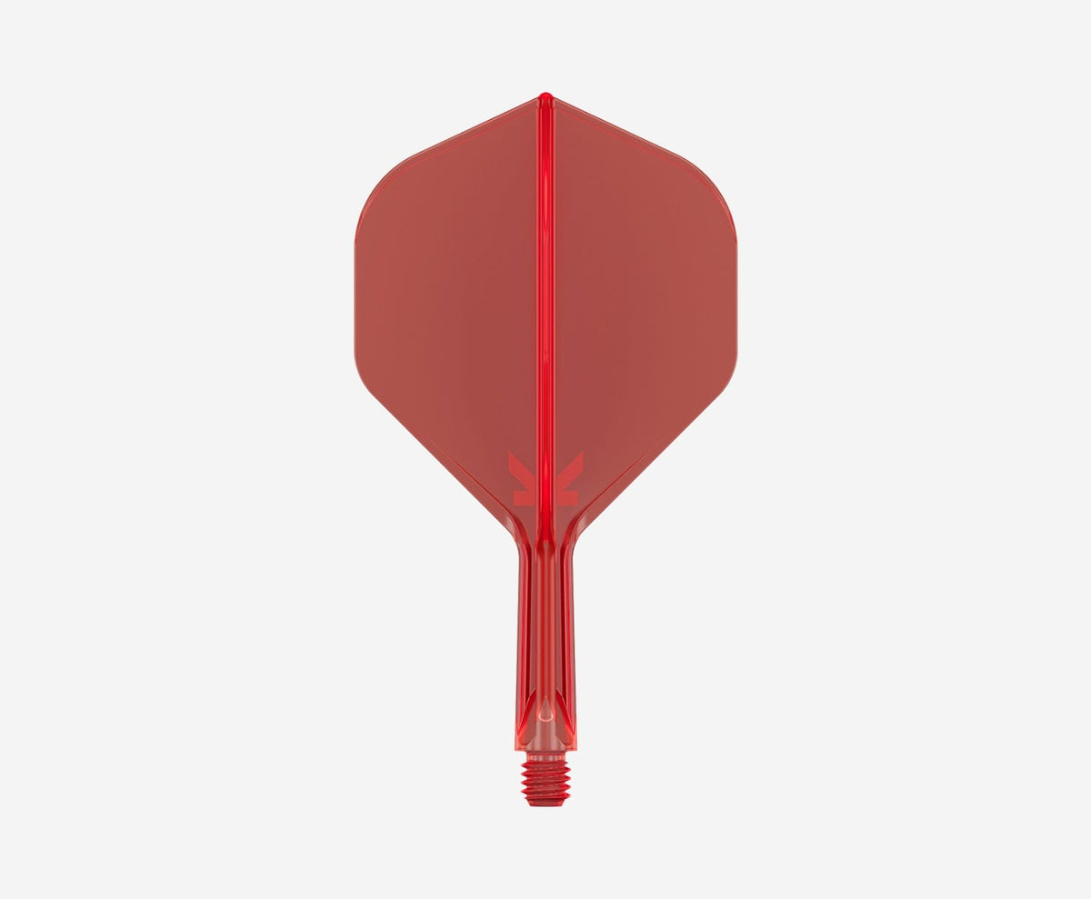 Target K-Flex Std/No.2 Intermediate Red Flights - 4