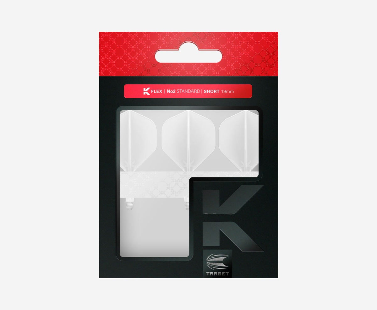 Target K-Flex Std/No.2 Intermediate White Flights - 5