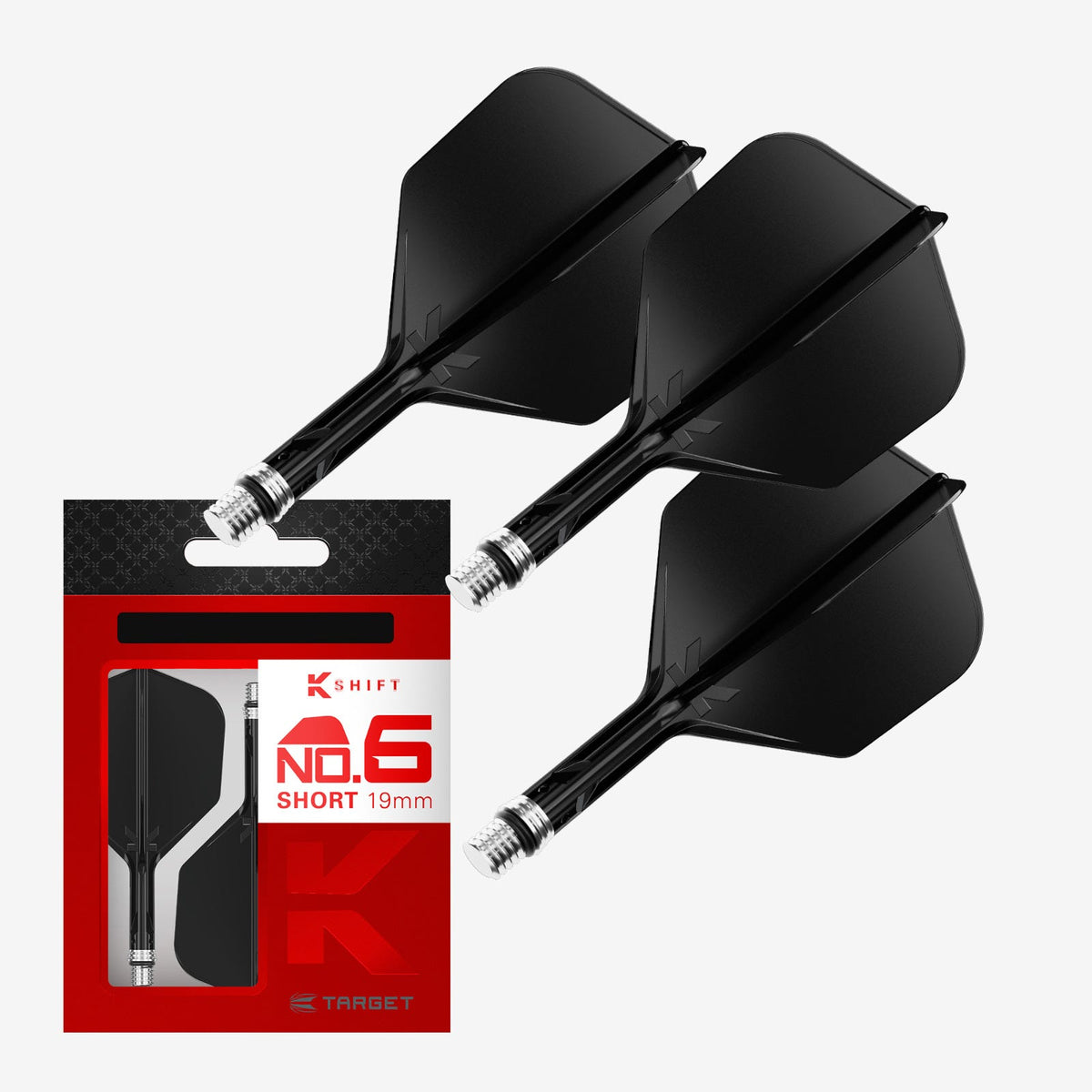 Target K-Shift Black Shape/No.6 Intermediate Flights