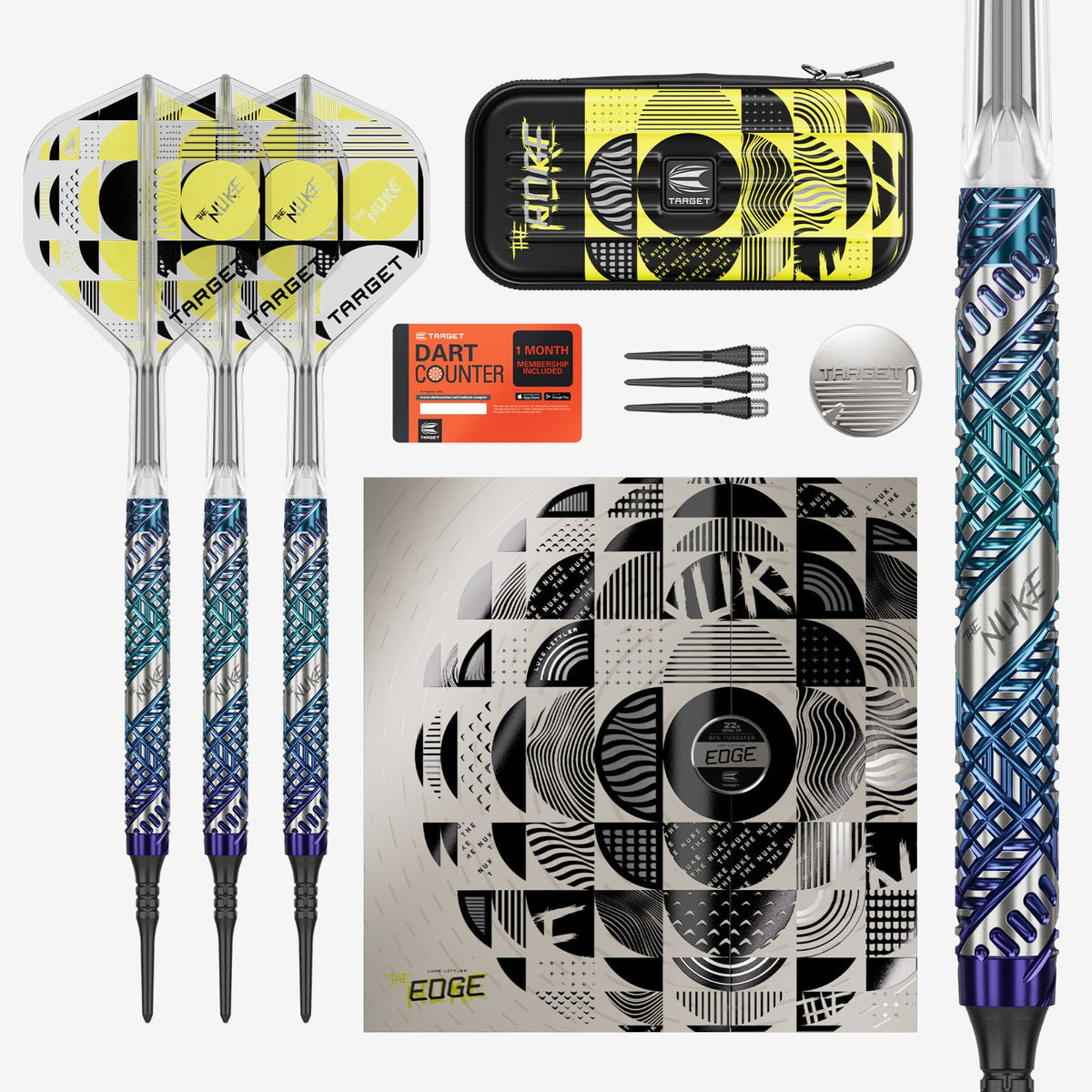 Target Luke Littler Edge 95% Soft Tip Darts