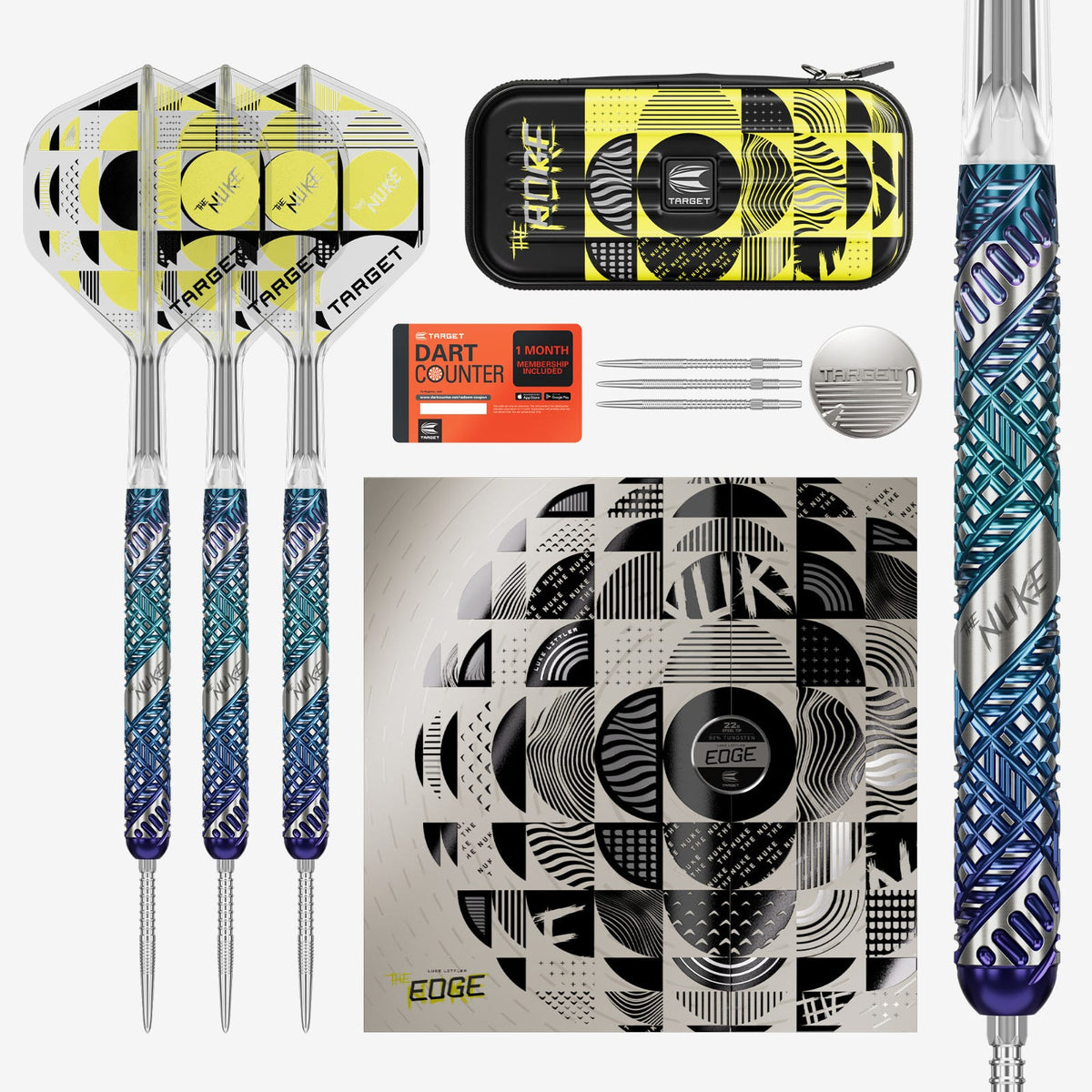 Target Luke Littler Edge 95% Steel Tip Darts