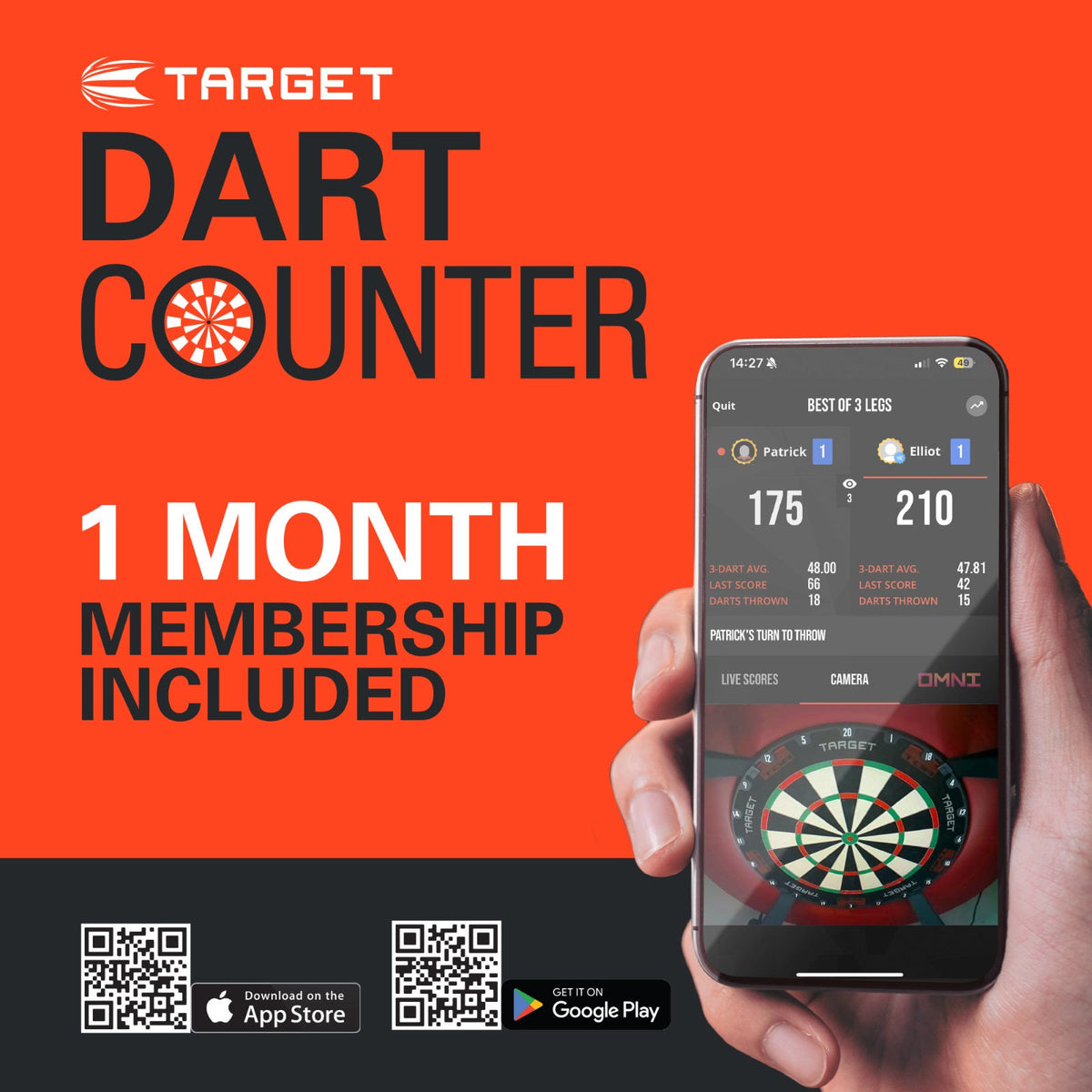 Target Luke Littler Edge 95% Steel Tip Darts - 8