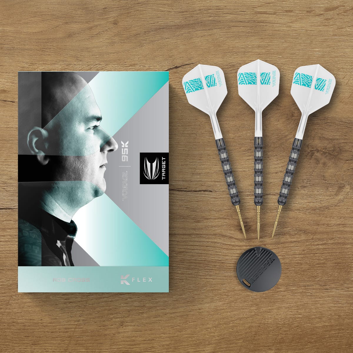 Target Cross 95k Steel Tip Darts - 7