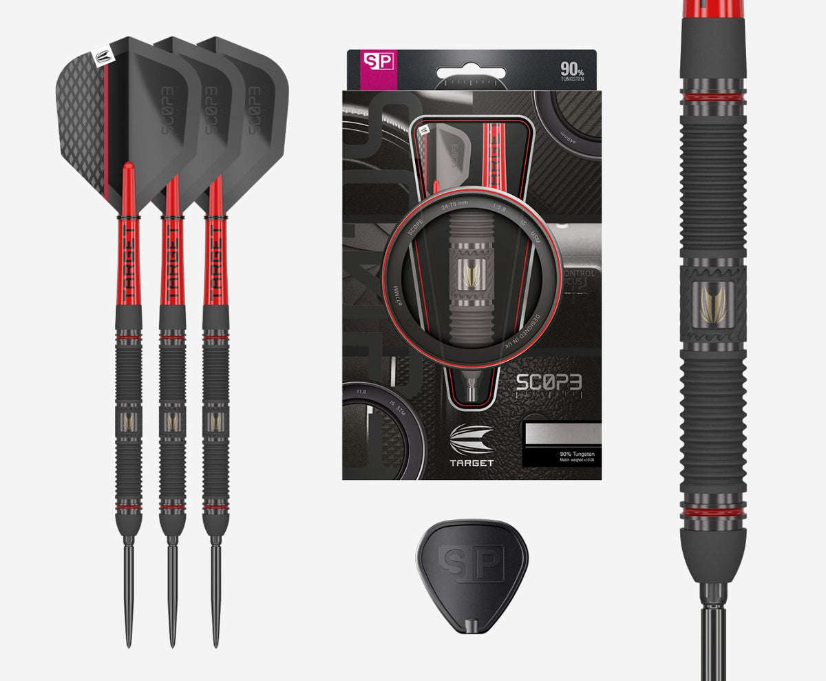 Target Scope 90% 01 Steel Tip Darts