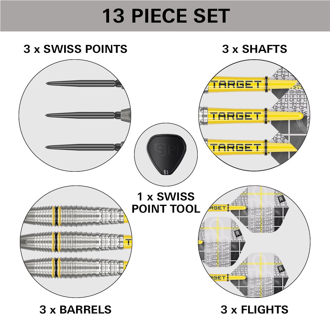 Target Scott Williams G2 Steel Tip Darts - 5