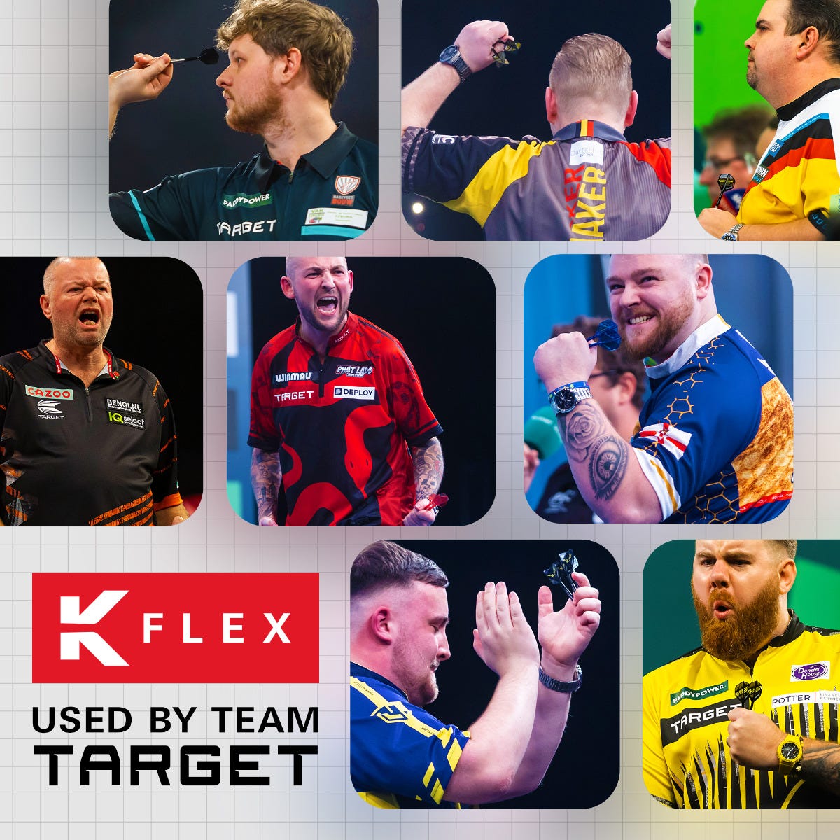 Target K-Flex Std/No.2 Scott Williams Short Flights - 6