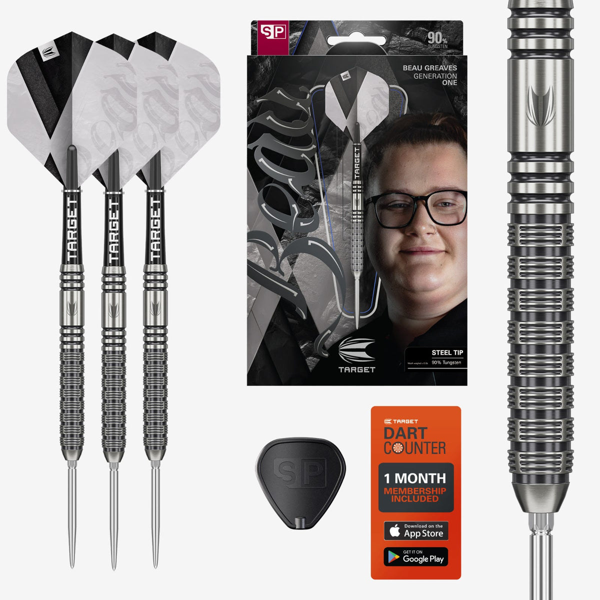 Target Beau Greaves G1 Steel Tip Darts