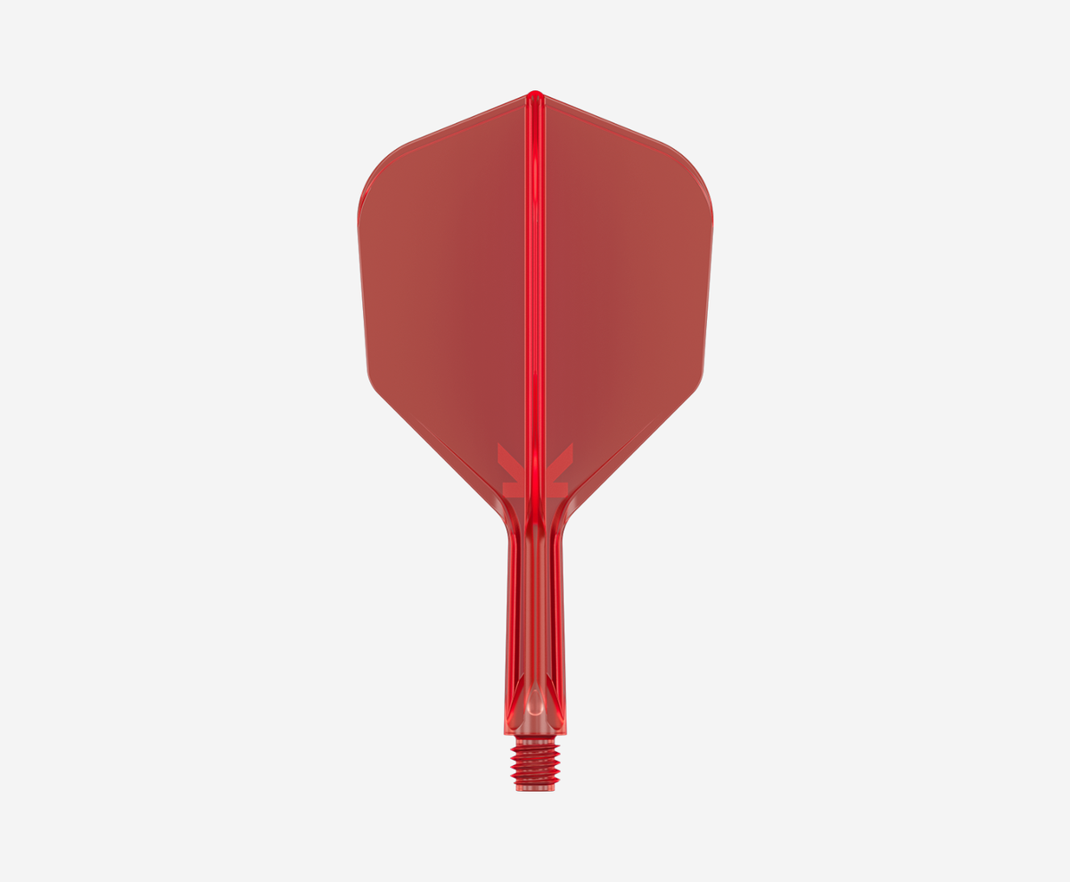 Target K-Flex Shape/No.6 Intermediate Red Flights - 3