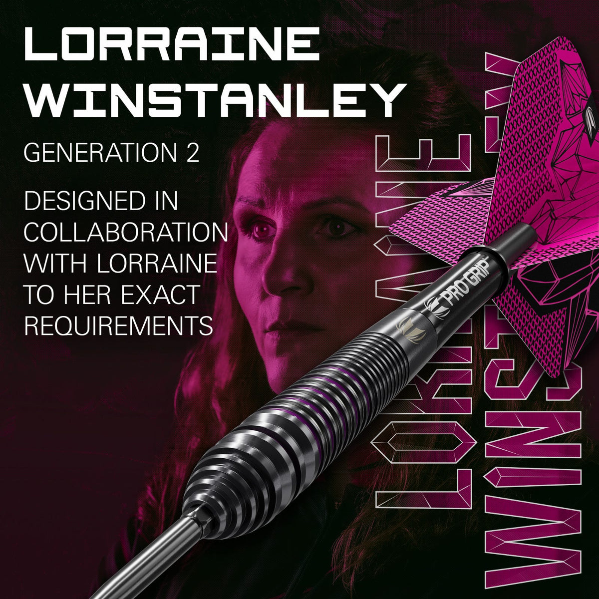 Target Lorraine Winstanley G2 Steel Tip Darts - 3