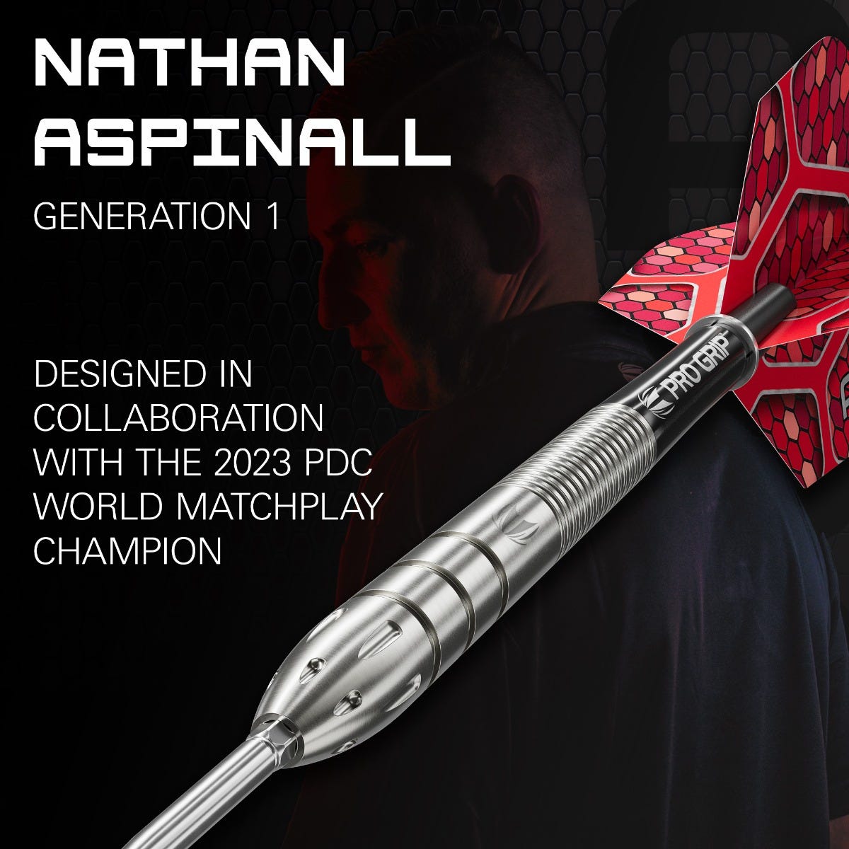 Target Nathan Aspinall G1 90% Tungsten Steel Tip Darts - 2