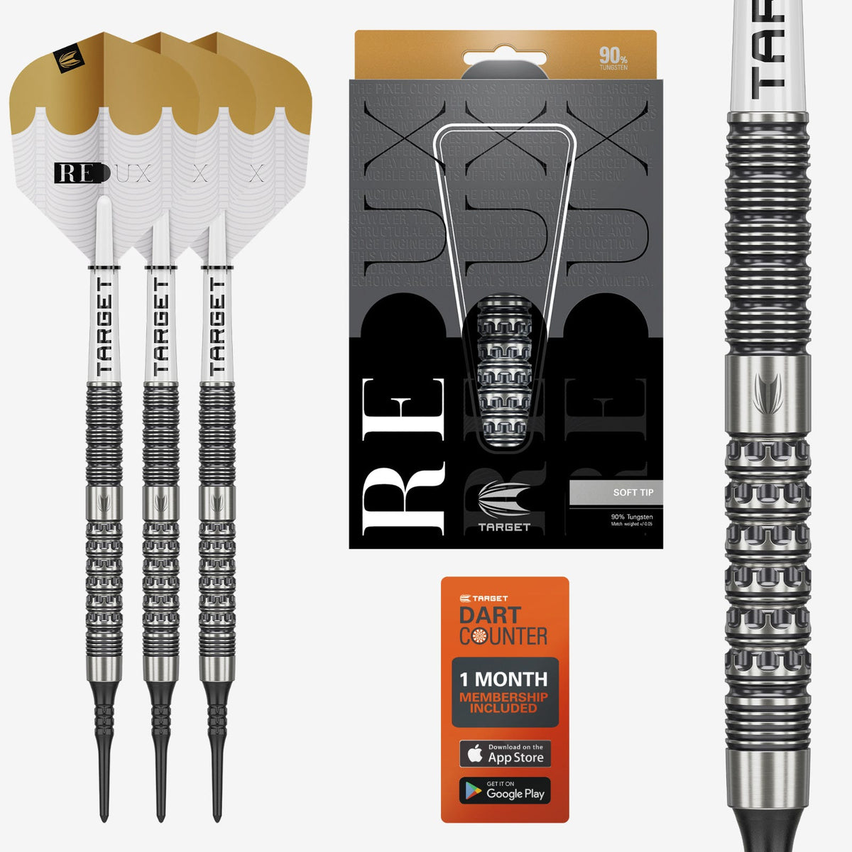 Target Redux 90% 10 Soft Tip Darts