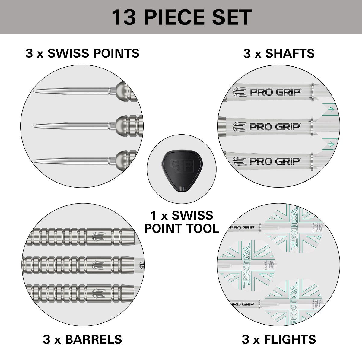 Target Rob Cross Set Steel Tip Darts - 5