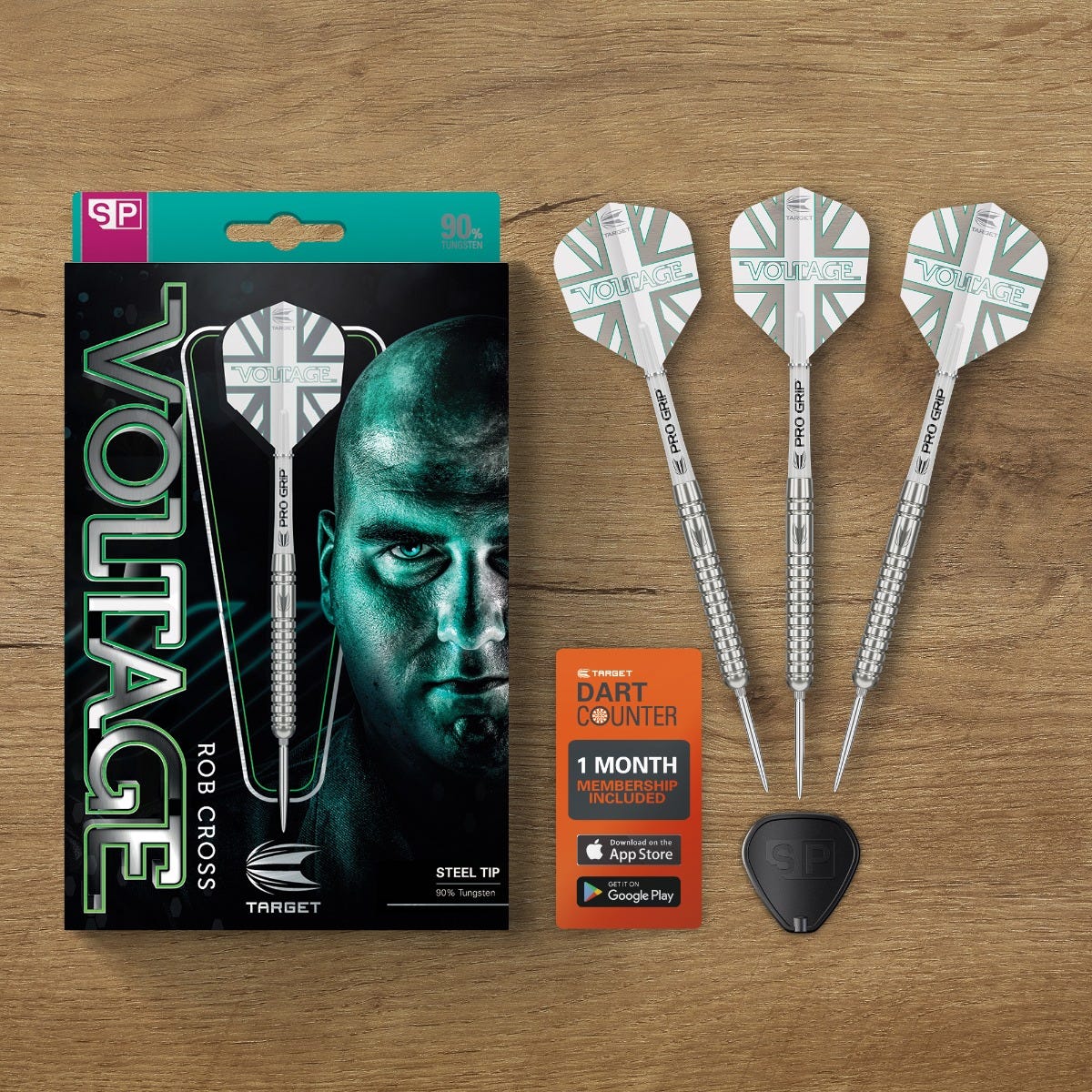 Target Rob Cross Set Steel Tip Darts - 6