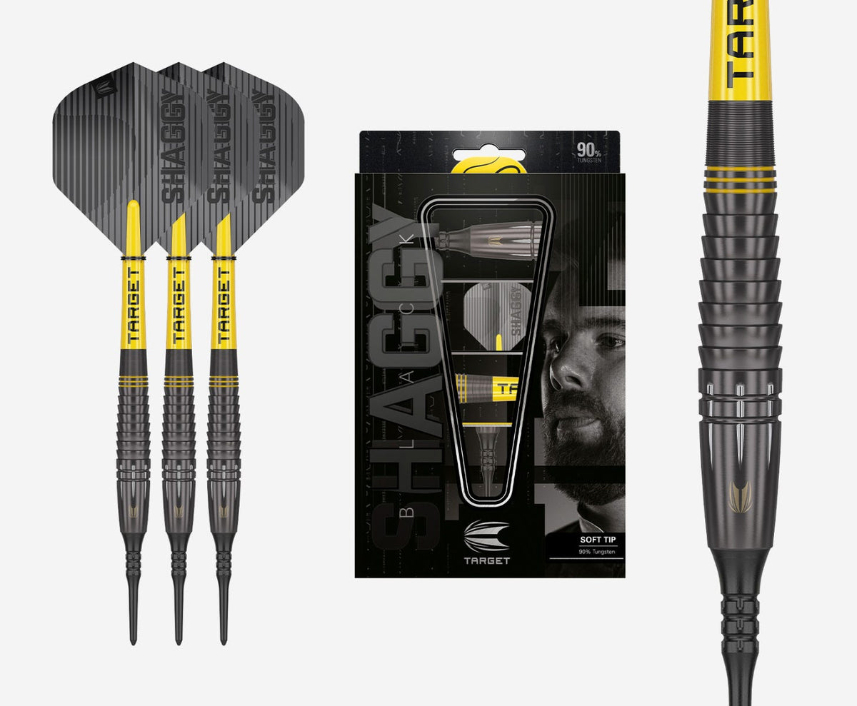 Target Scott Williams Black 90% Steel Tip Darts