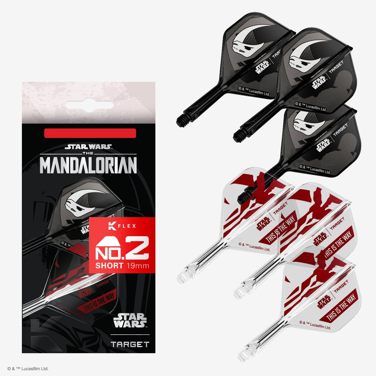 Target Mandalorian K-Flex No.2 Medium Gift Set Flights