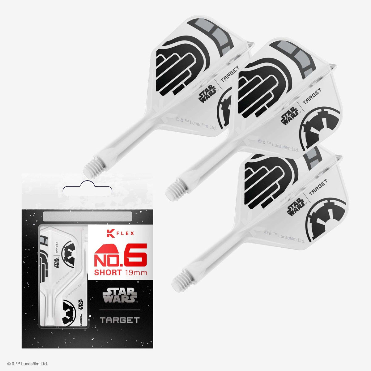 Target Storm Trooper K-Flex No.6 Medium Flights