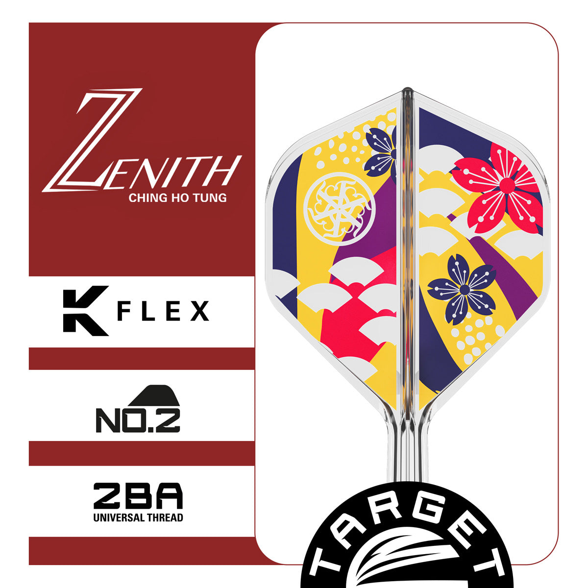Target Japan Ching Ho Tung Zenith G2 K-Flex Integrated Flights & Shafts No.2 - view 4