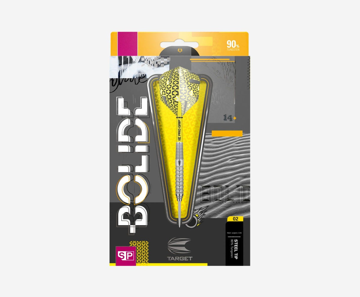 Target Bolide 02 90% Swiss Point Steel Tip Darts - 8